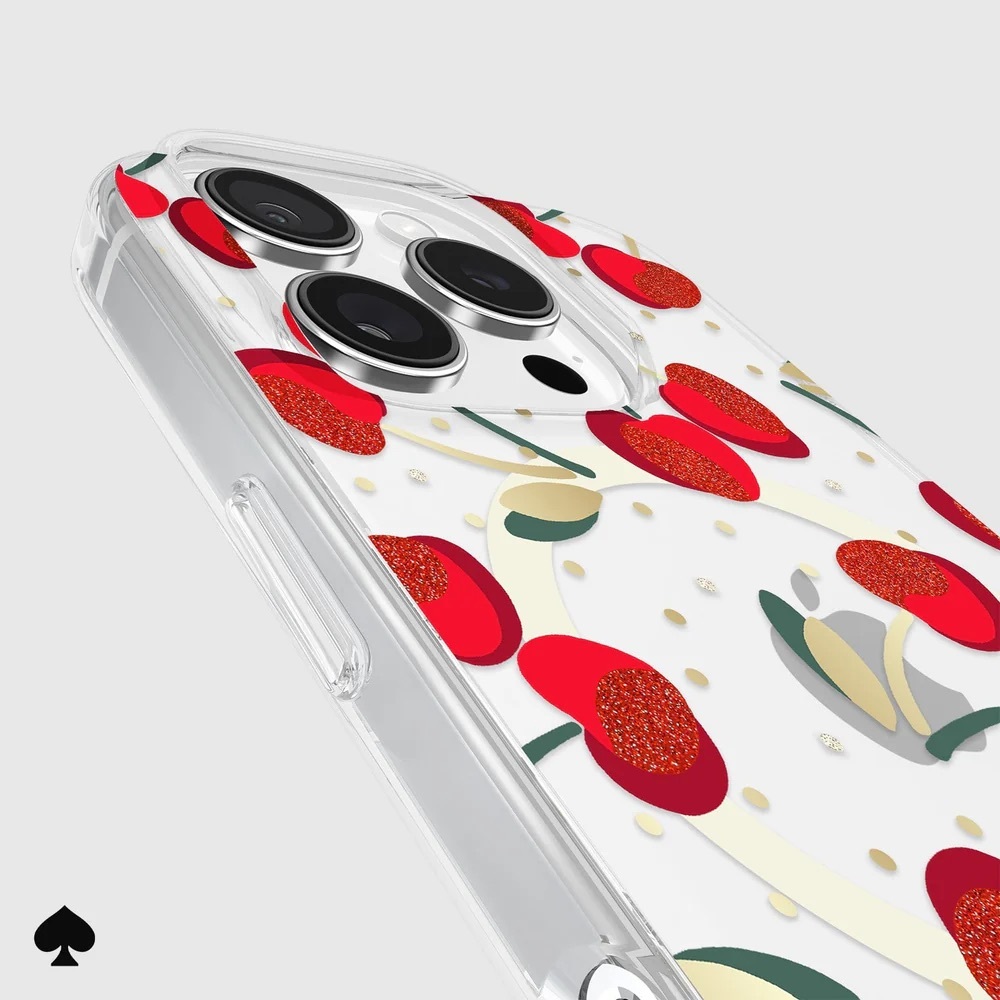 Kate Spade Cherry Dot iPhone 16 Pro Case - MagSafe - Picture 3 of 6